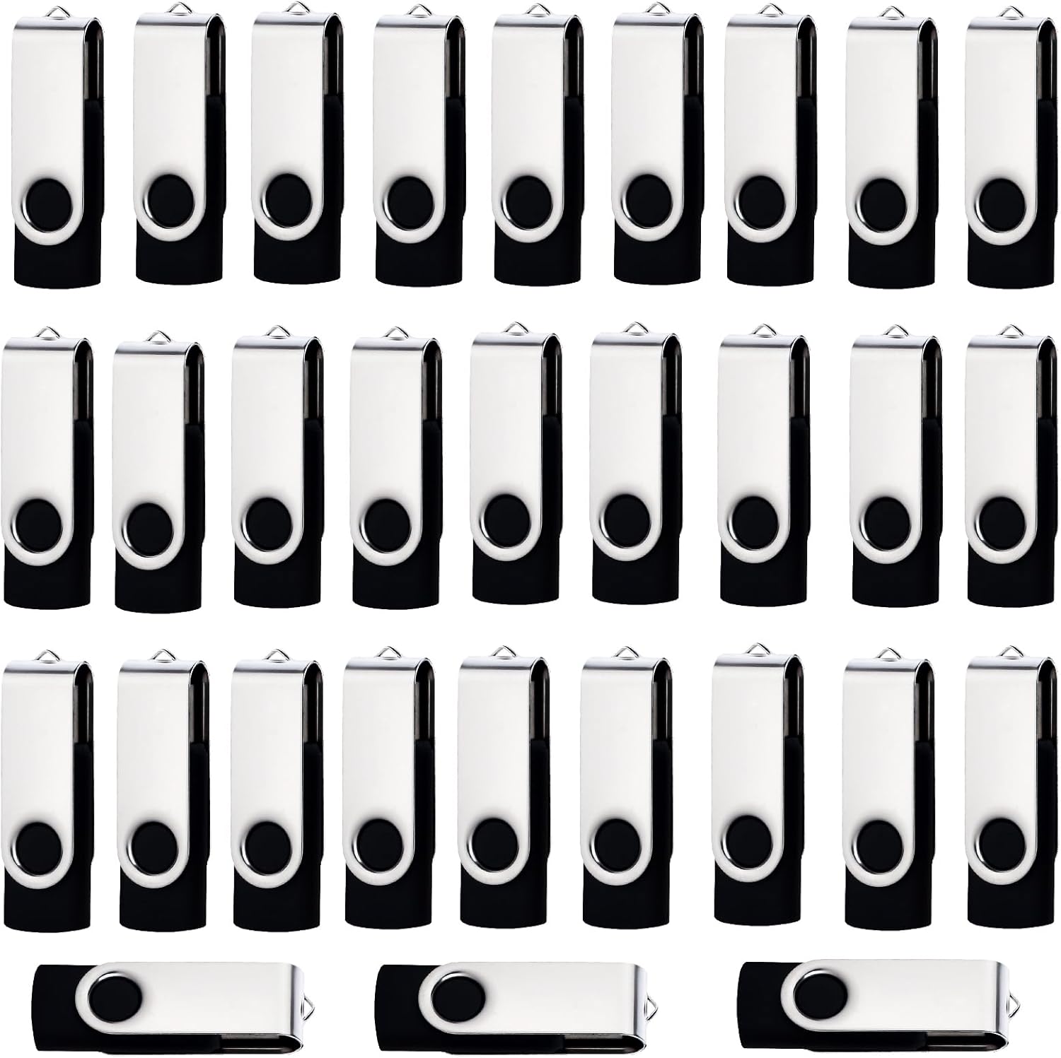 4GB Flash Drives 50 Pack USB2.0 Bulk Pack for Easy Storage