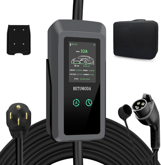 Portable Level 2 EV Charger: Fast & Adjustable Charging