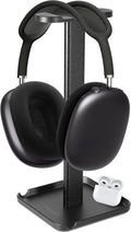 2-in-1 Aluminum Headphone Stand & Phone Holder Rack - Sleek Desk
