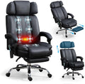 Massage Office Chair with Heat and 8 Vibration Points - Big
