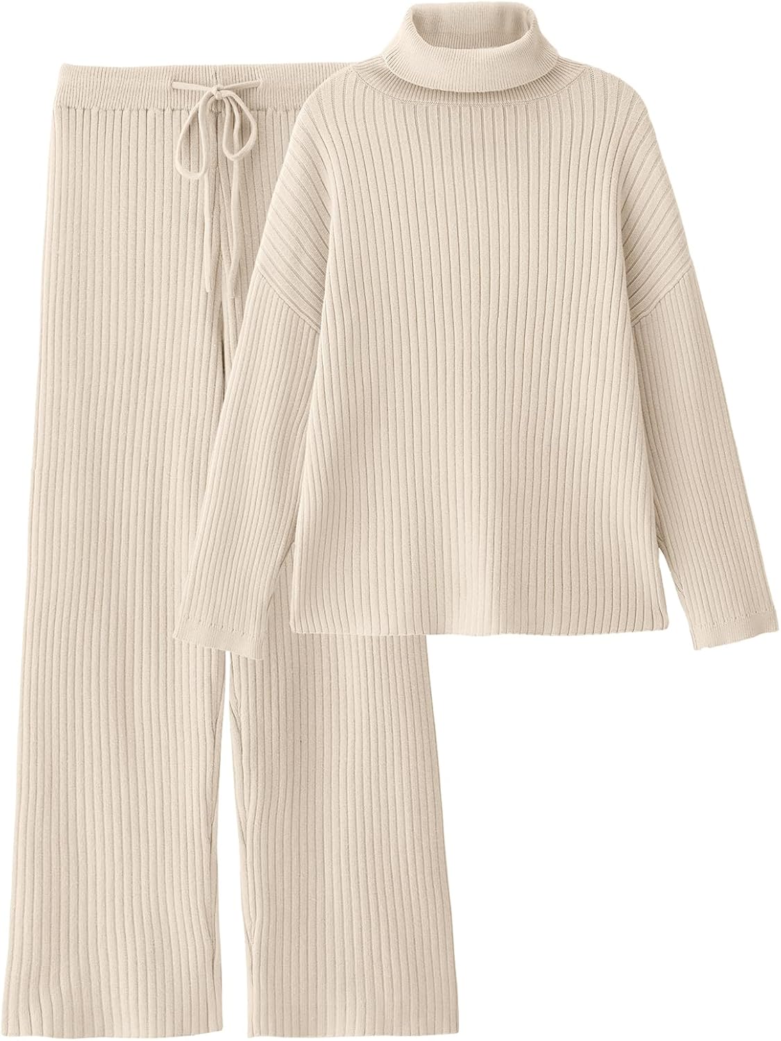 LILLUSORY Women's Cozy Knit Sweatsuit Sets for All Seasons