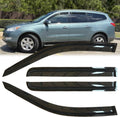 4pcs Shatterproof Rainproof Side Window Wind Deflectors for Chevrolet