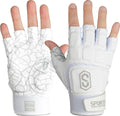 Sports Unlimited Max Clash Half Finger Lineman Gloves - Padded Trench