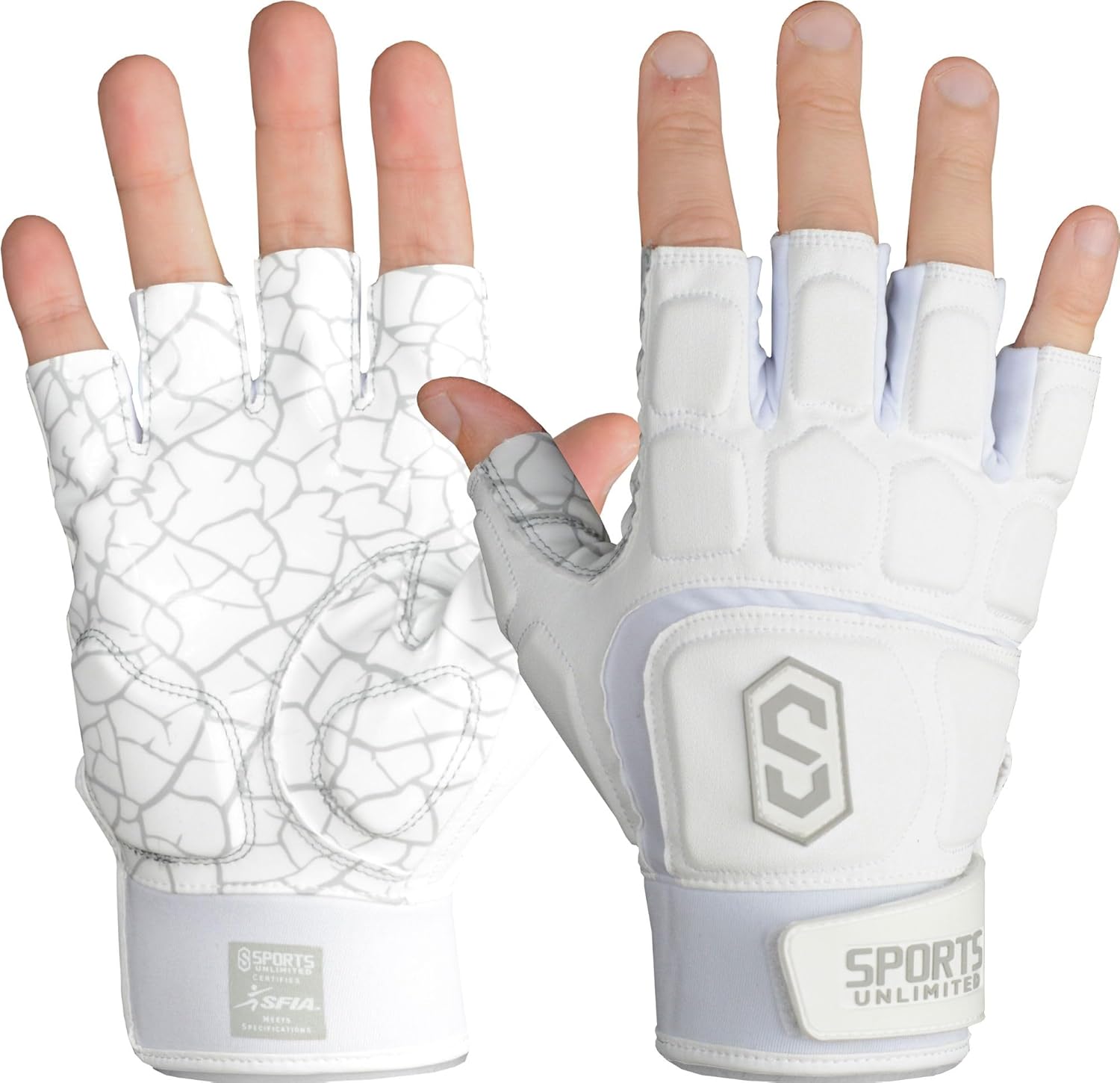 Sports Unlimited Max Clash Half Finger Lineman Gloves Review