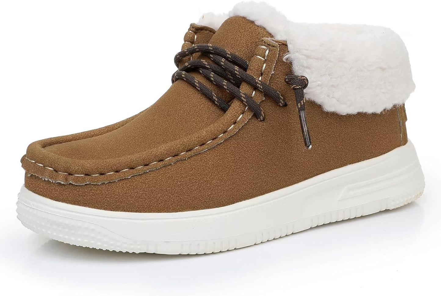 Apakowa Toddler Winter Boots for Boys and Girls - Lightweight Comfort