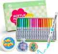 Arrtx 36 Colors Acrylic Paint Pens for Rock Painting - Bright Brush