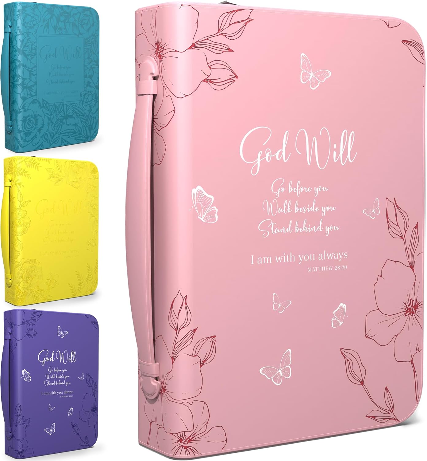 DEHITE Bible Cover Case for Women - Stylish Leather Holder