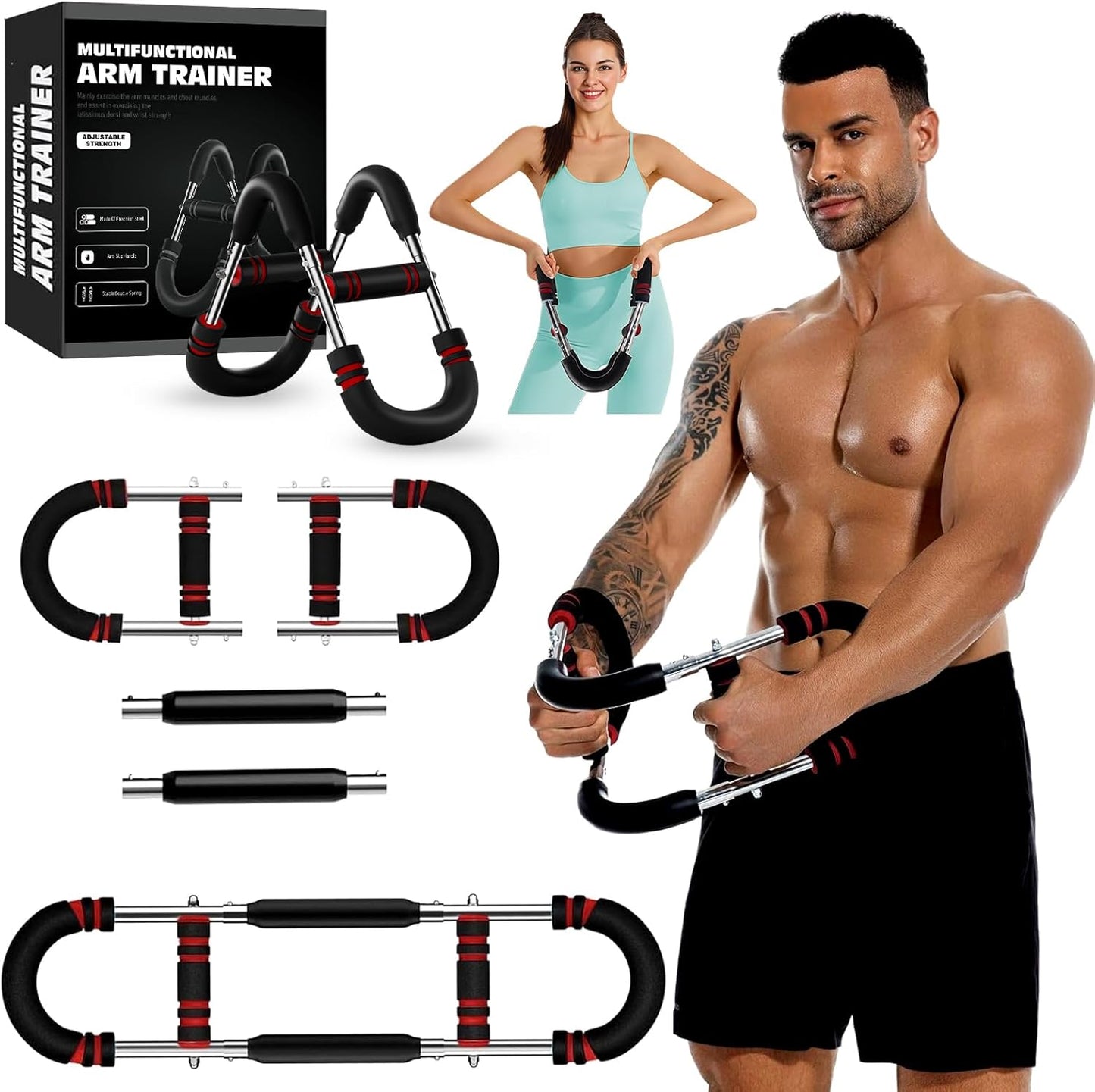 Twister Arm Trainer for Effective Chest and Arm Workouts