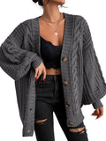 EXLURA Oversized Cardigan Sweaters 2025 - Soft Lightweight Knit