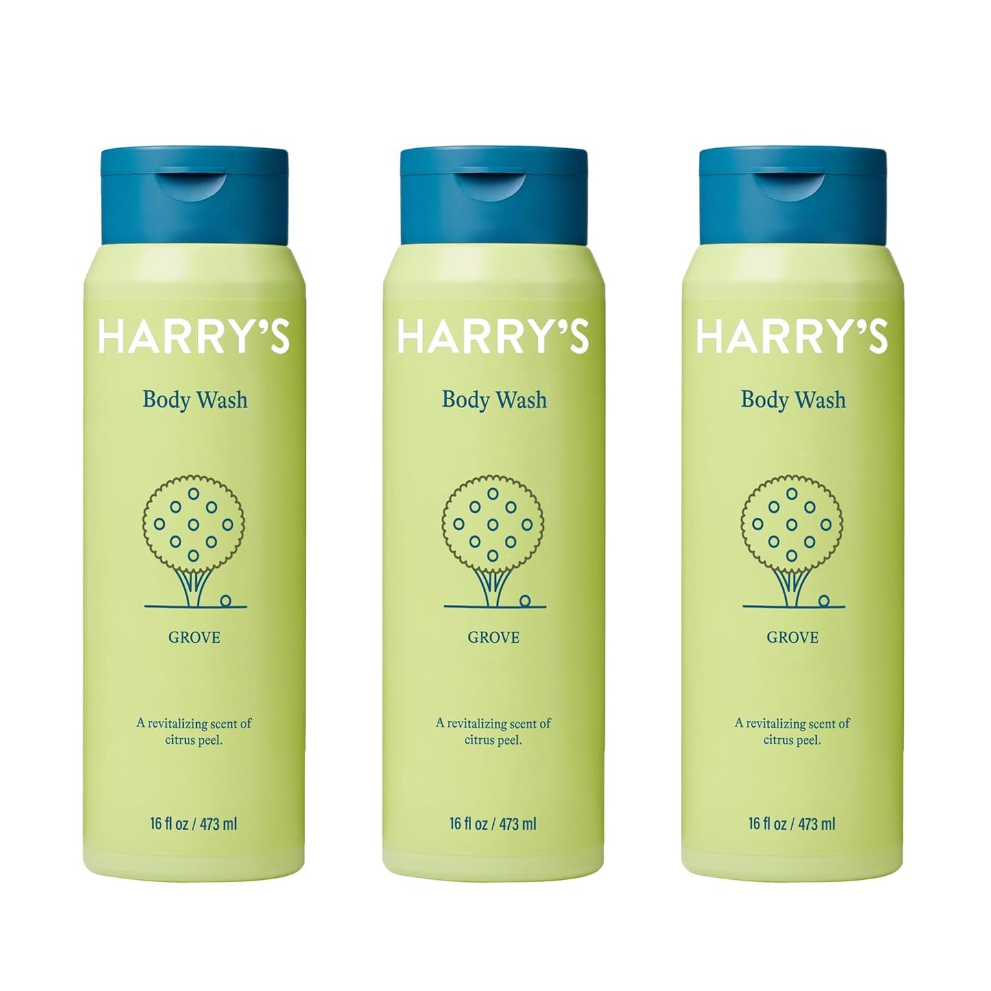 Harry's Body Wash for Men - Grove Scent - Gentle Cleansing Gel