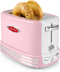 Nostalgia Retro Wide 2-Slice Toaster - Retro Style, Bagel Friendly