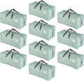 VENO 10 Pack Moving Bags with Backpack Straps - Heavy Duty Alternative