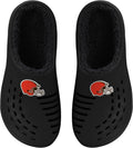 Men's NFL Sherpa Lined Big Logo Clog - Warm Slip-On Slippers