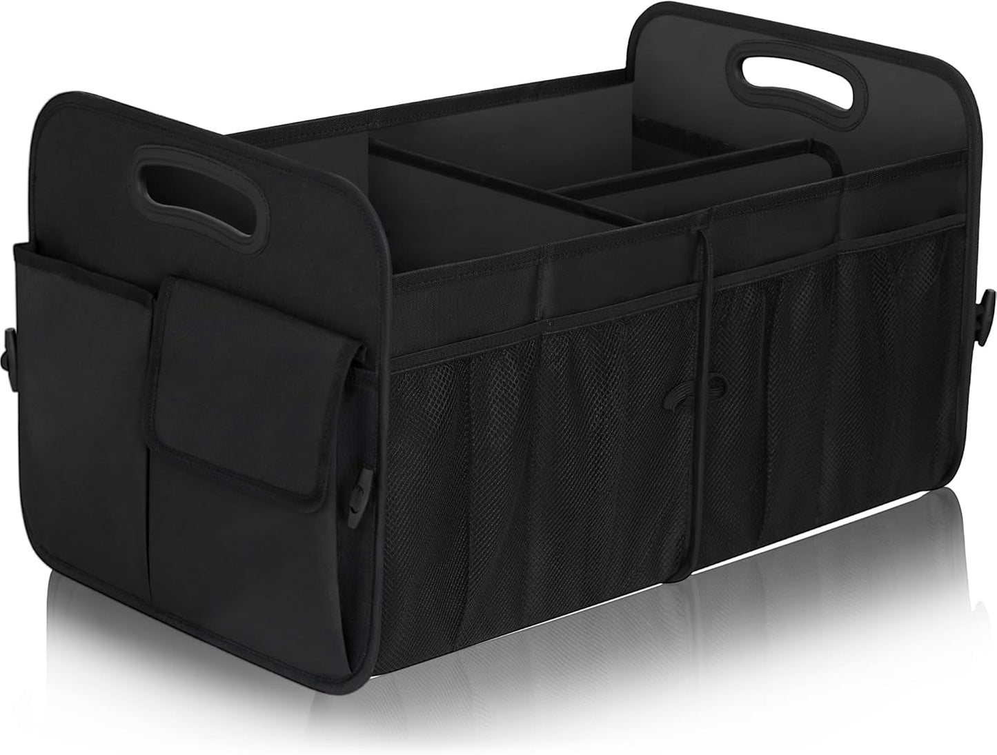 Femuar 72L Car Trunk Organizer: Waterproof, Collapsible, 11 Pockets