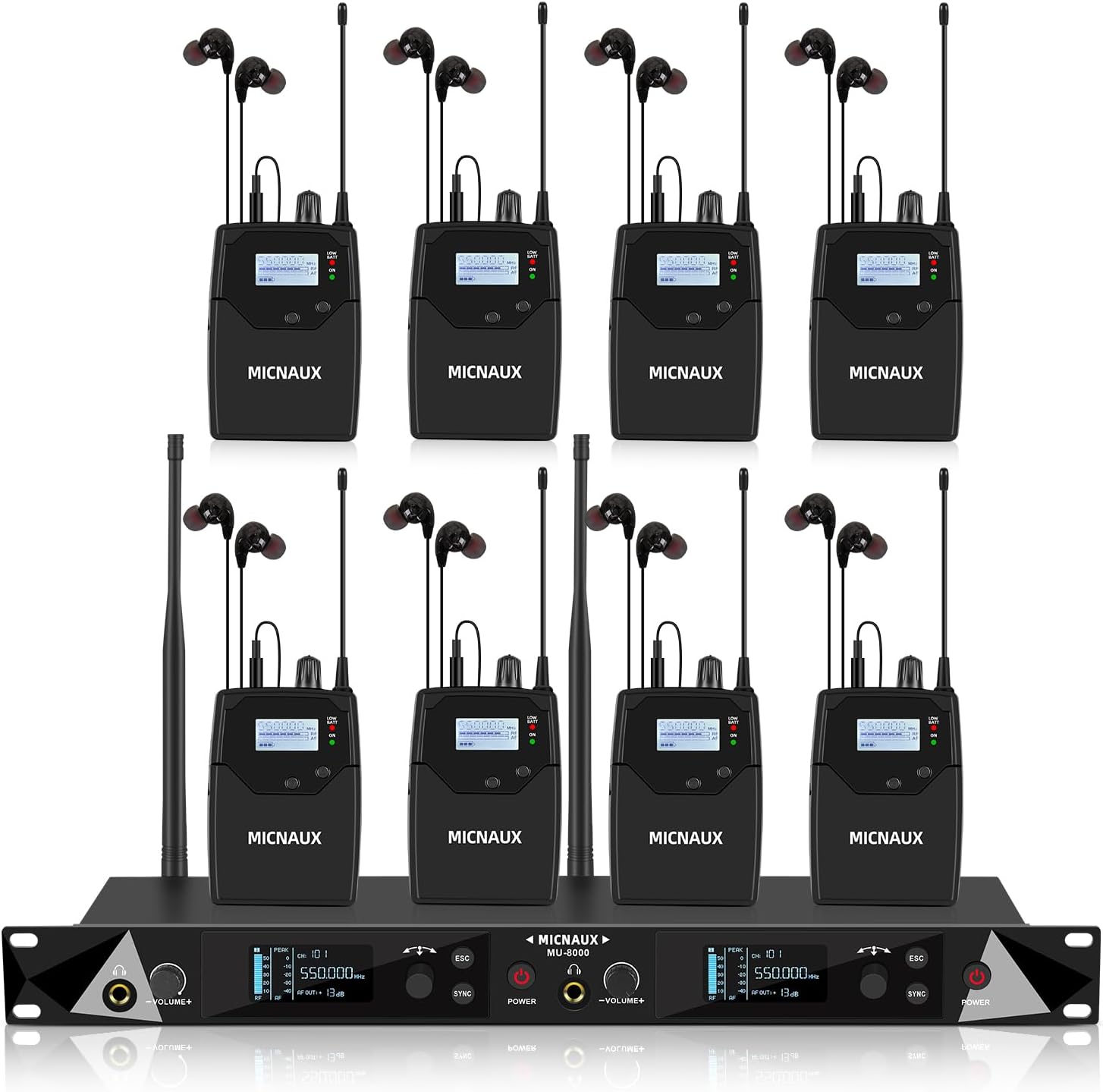 Wireless In Ear Monitor System for Musicians and Performers