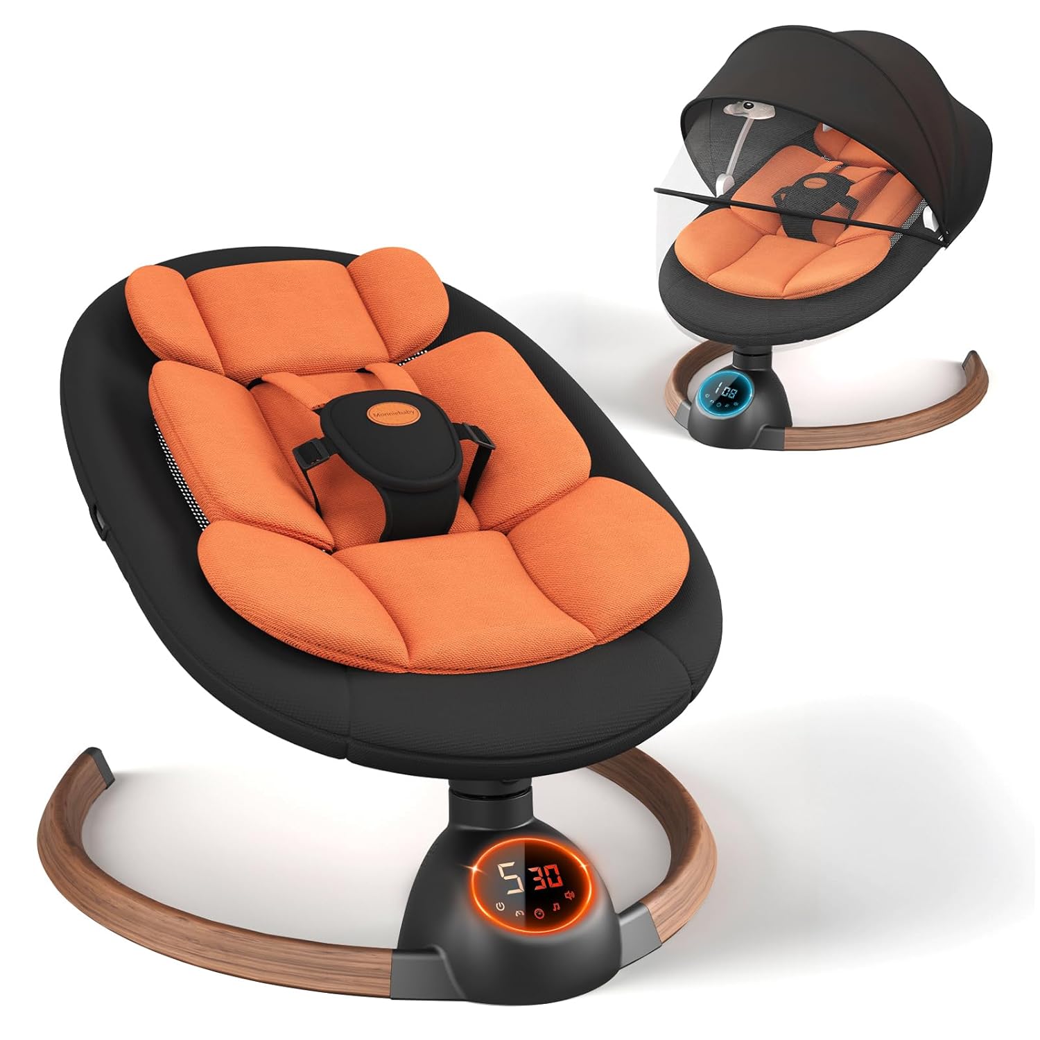Baby Swings for Infants: Electric Swing with Bluetooth Features