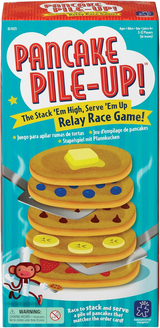 Pancake Pile-Up Board Game - Fun Learning for Preschoolers!