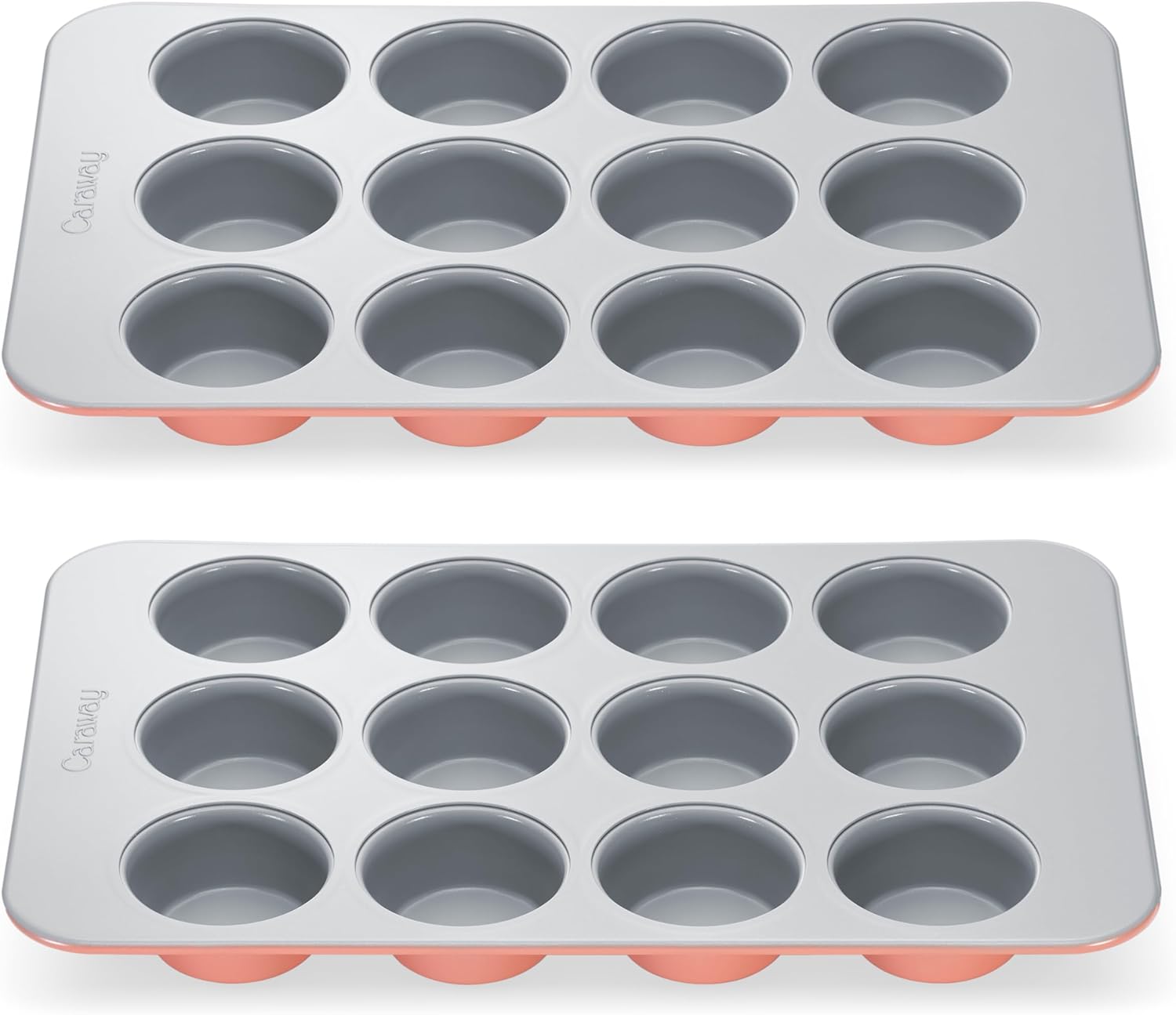 Caraway Non-Stick Ceramic Muffin Pan Duo for Healthy Baking