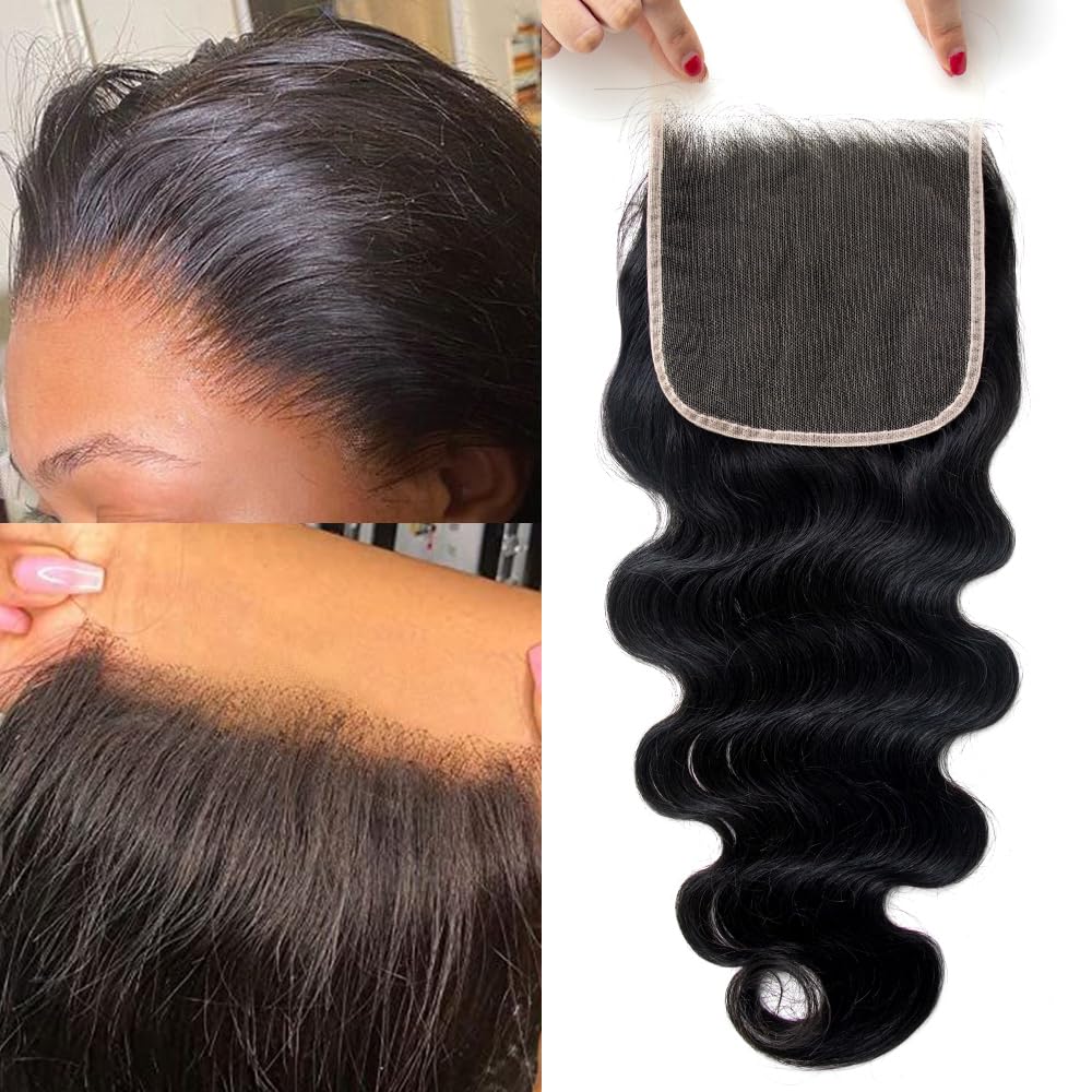 KRN 5x5 Skinlike Real HD Lace Closure for Body Wave Hair