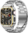 Stainless Steel Band and Case Compatible with Apple Watch 42mm