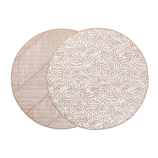 Toddlekind Organic Cotton Reversible Play Mat for Family Comfort