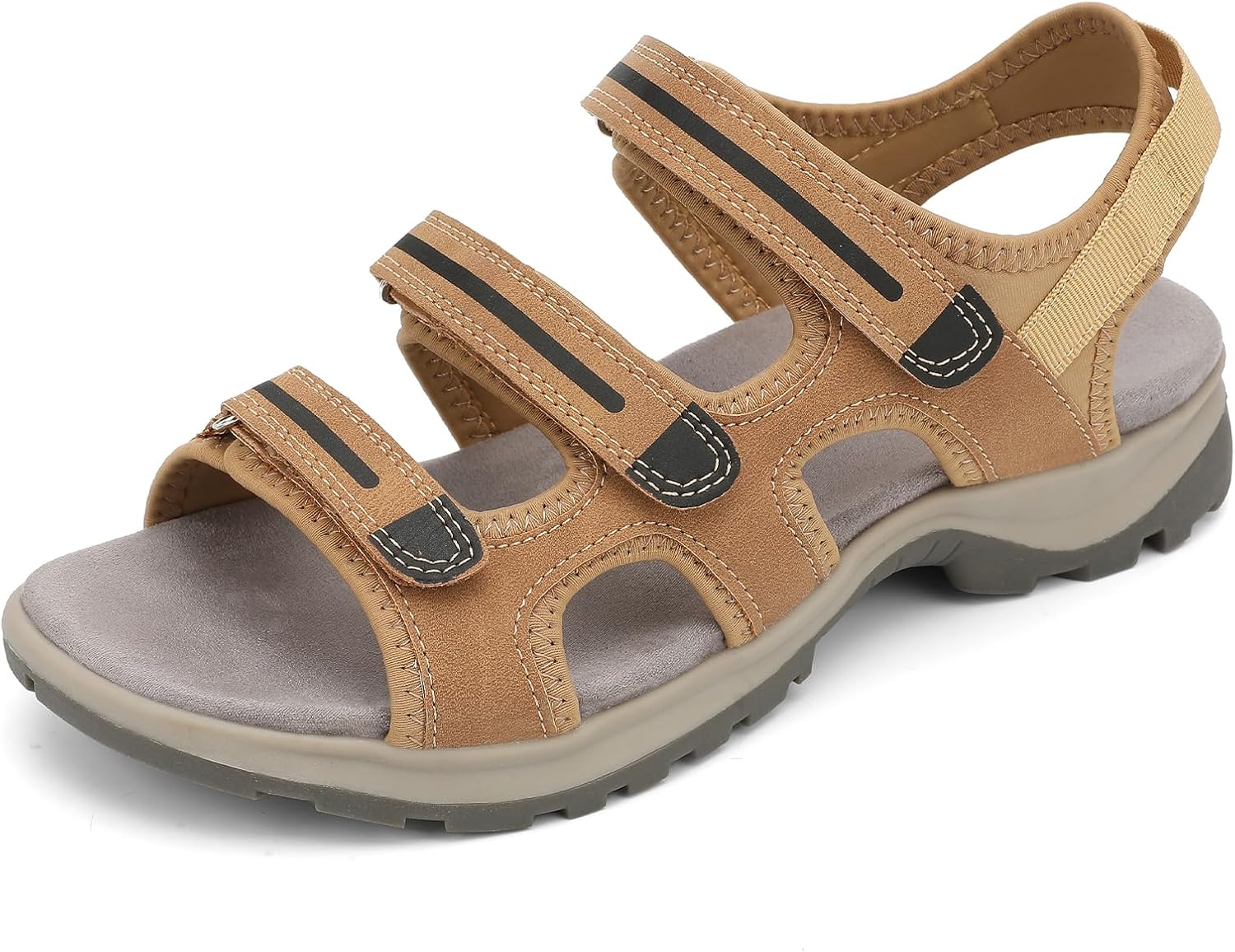 UBFEN Womens Hiking Sandals with Arch Support for Comfort