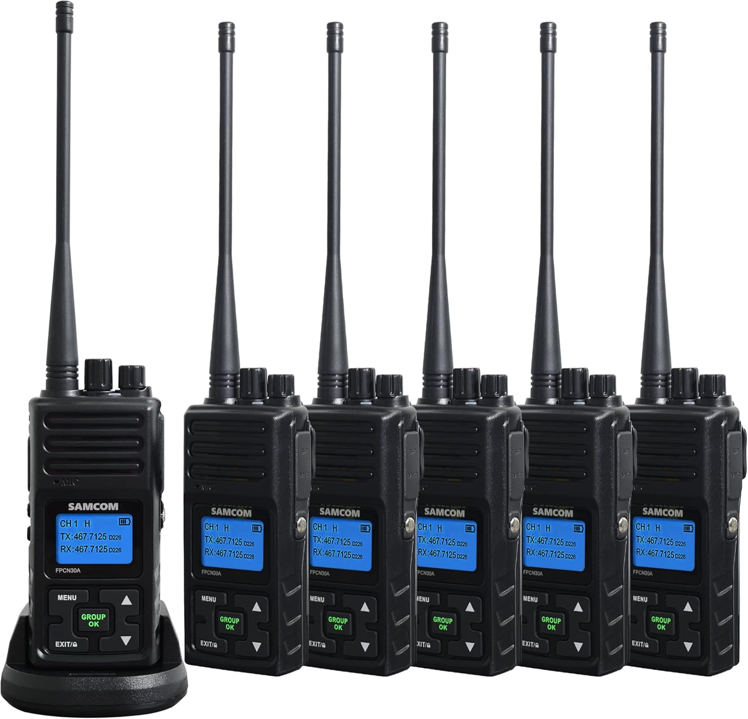 Samcom Two Way Radios Long Range Walkie Talkies for Adults
