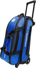 3 Ball Bowling Bag with Wheels & Shoe Compartment - Triple Ball Roller
