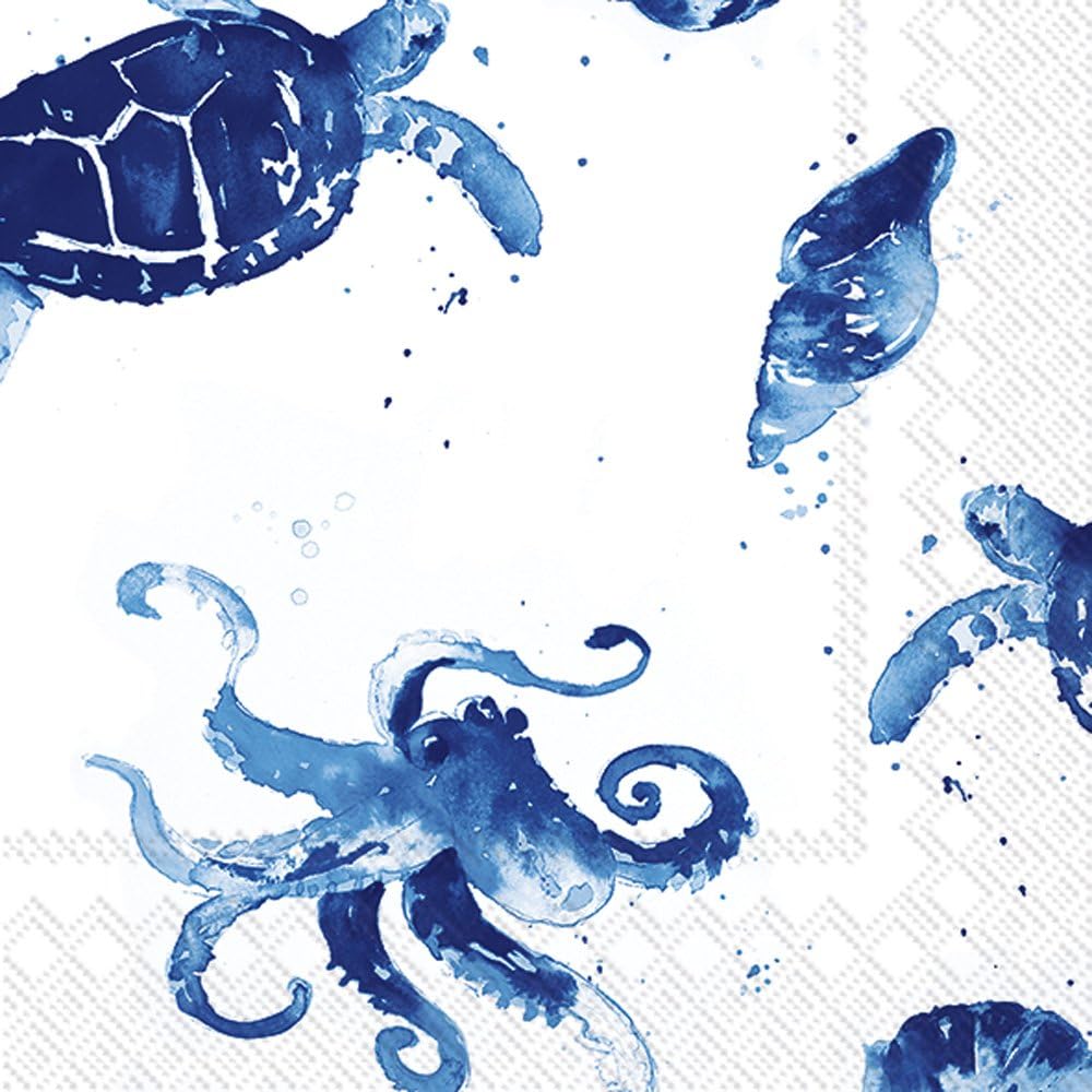 Under The Sea Cocktail Napkins 20-Pack by Boston Int'l