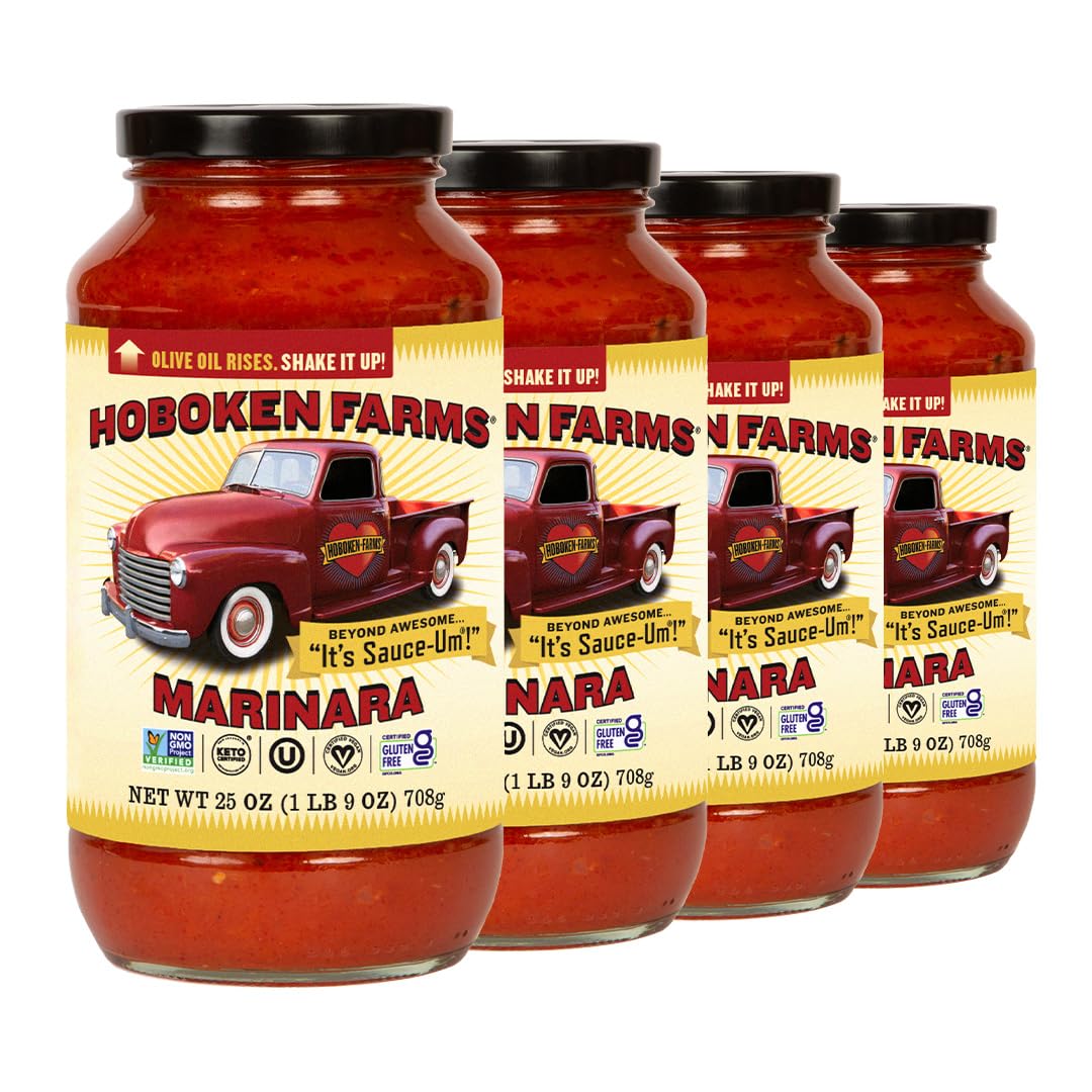 Hoboken Farms Marinara Sauce: Low Carb, No Sugar Added Delight
