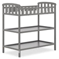 Dream On Me Emily Changing Table in Steel Grey - Compact Nursery