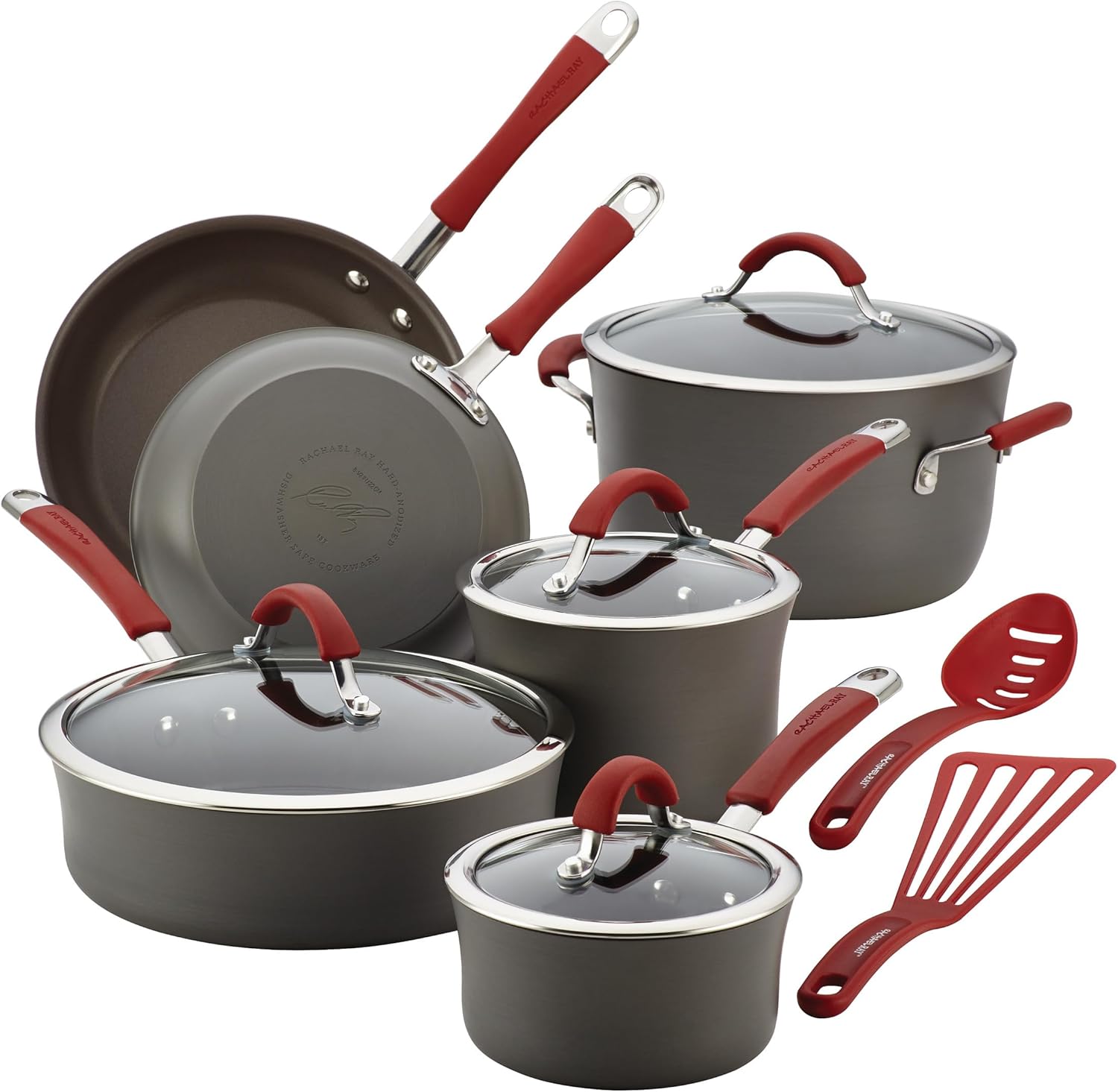 Rachael Ray Cucina Hard Anodized Nonstick Cookware Set Review