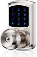 Keyless Entry Door Lock with Code and Handle - Touchscreen Security