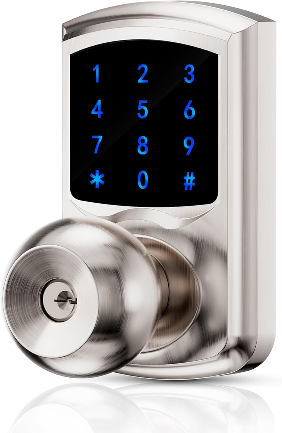 Keyless Entry Door Lock with Code and Touchscreen Keypad