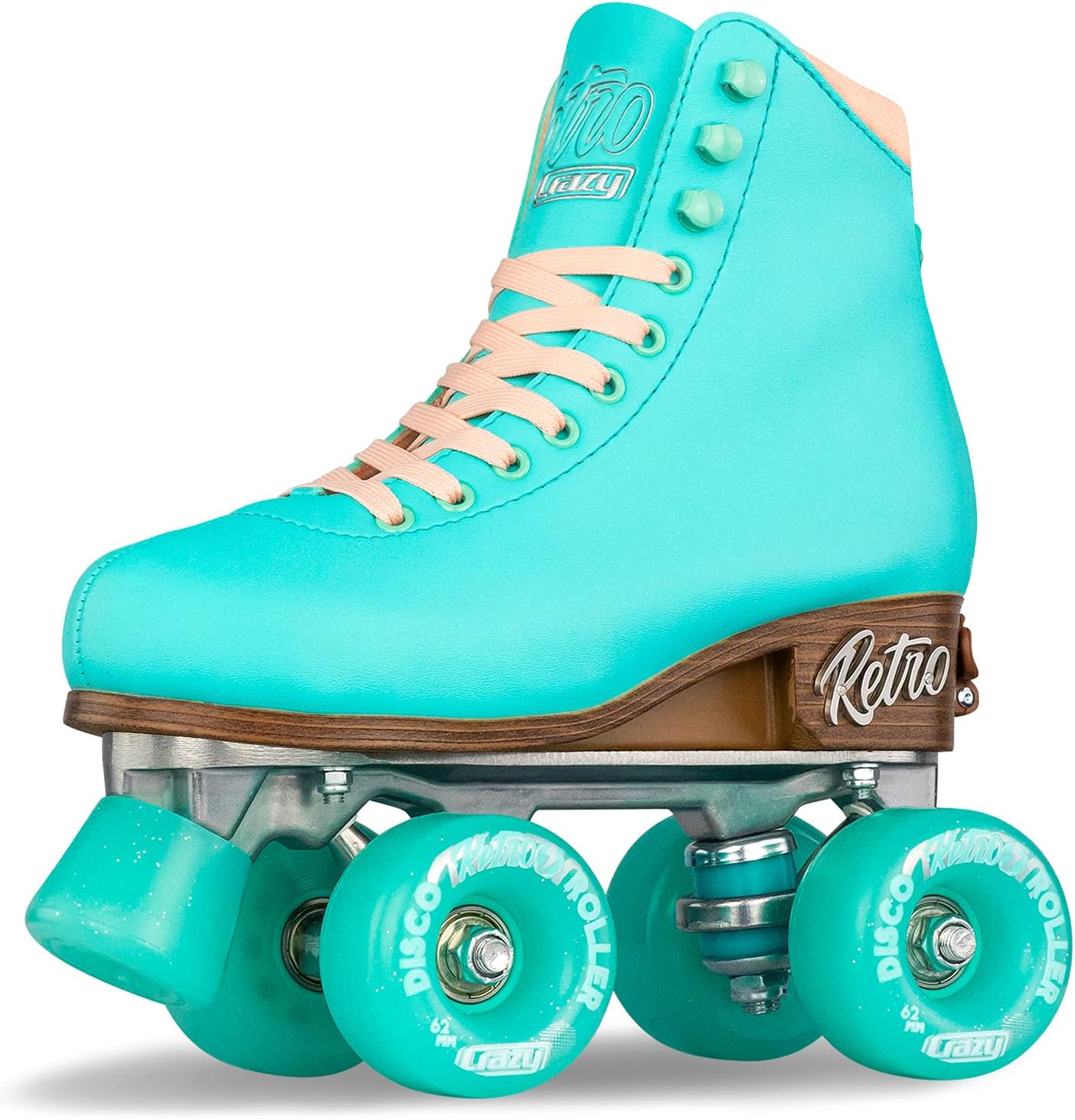 Crazy Skates Retro Roller Skates for Women and Girls - Stylish Fun