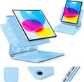 for iPad (A16) 11th/10th Gen Keyboard Case with Trackpad - Magnetic