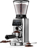 AMZCHEF Coffee Grinder: Precise Grinding, 24 Settings