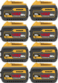 LONG FIT 8-Pack 9Ah DCB606 DCB609 Replacement Battery Pack - High