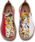 UIN Women's Art Painted Travel Slip On Loafers - Lightweight Comfort