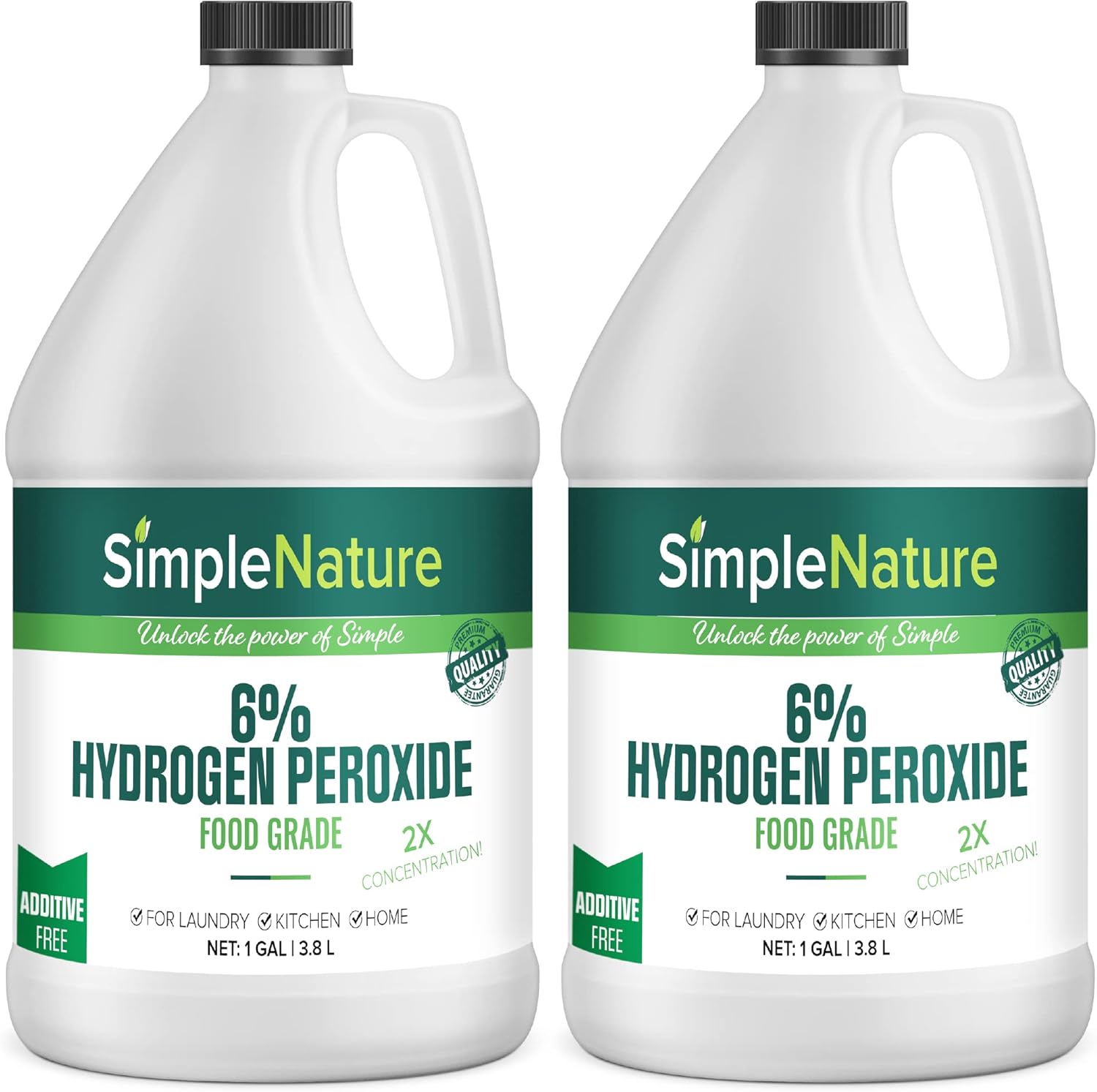 6% Food Grade Hydrogen Peroxide Solution - Ecofriendly Cleaner