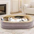 Orthopedic Dog Bed for Medium and Large Breeds with Bolsters