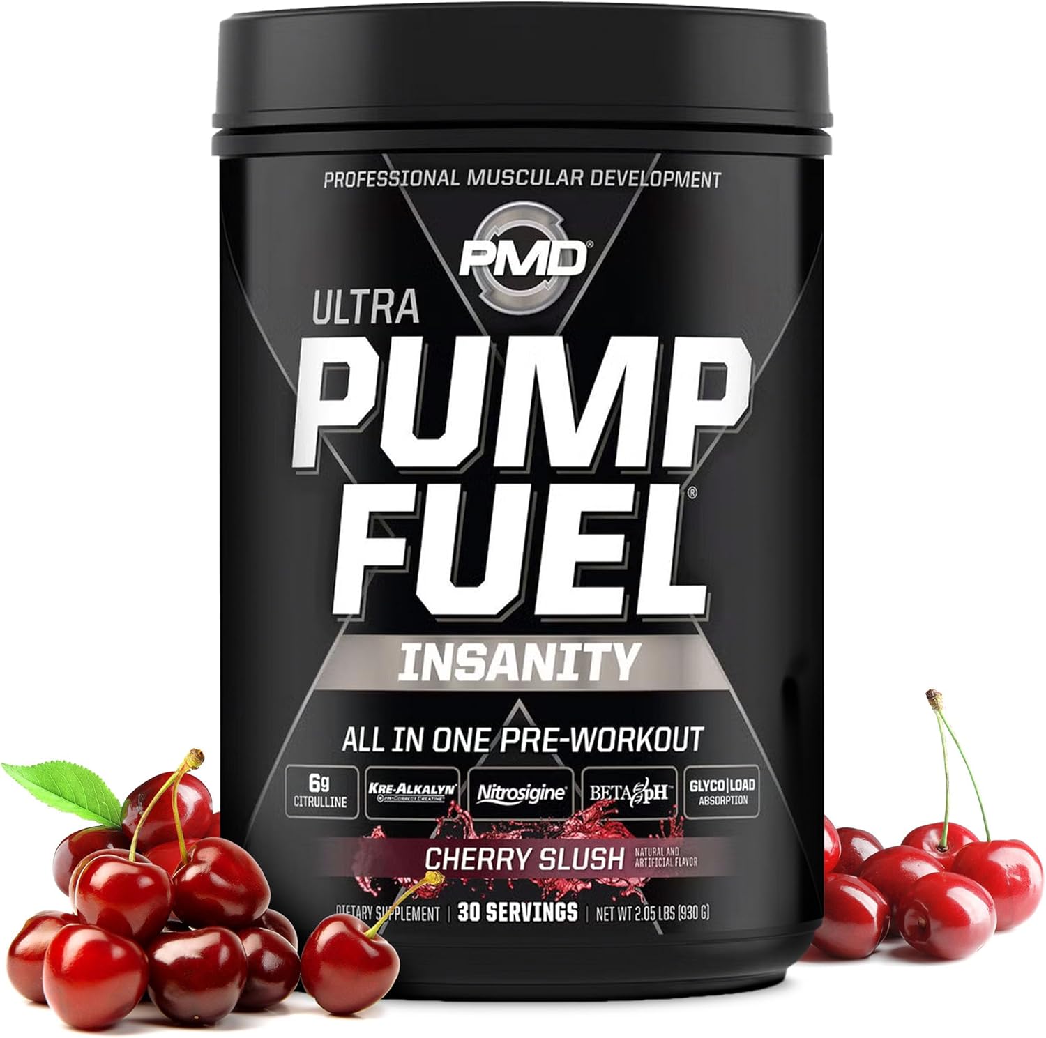 PMD Sports Pump Fuel Ultra Insanity - Pre Workout for Muscle Pump