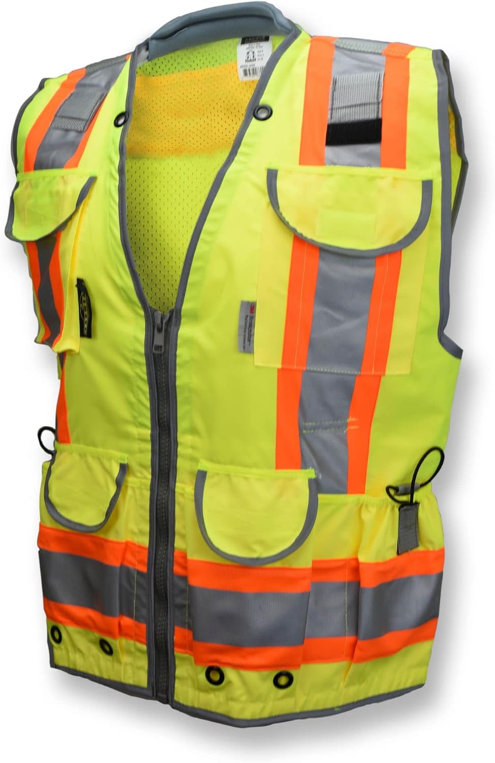 Radians SV55 Heavy Woven Two Tone Engineer Vest for Safety