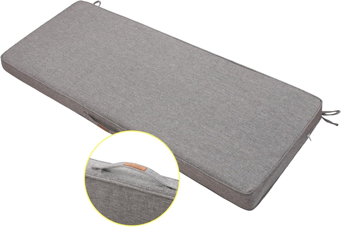 FUNHOME Outdoor Bench Cushion 45x18x3 Inch for Comfort & Style