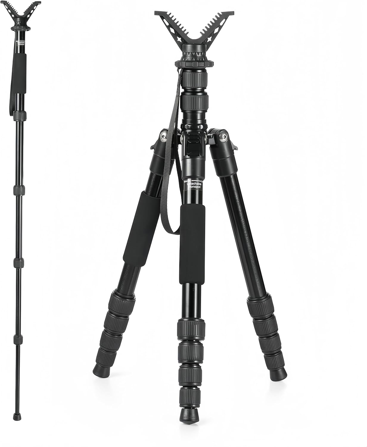 Rifle Tripod Shooting Stand with Adjustable Lightweight Design