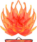 59ft Double Layered Worship Flags Set of 2 - Orange-Red Praise Flags