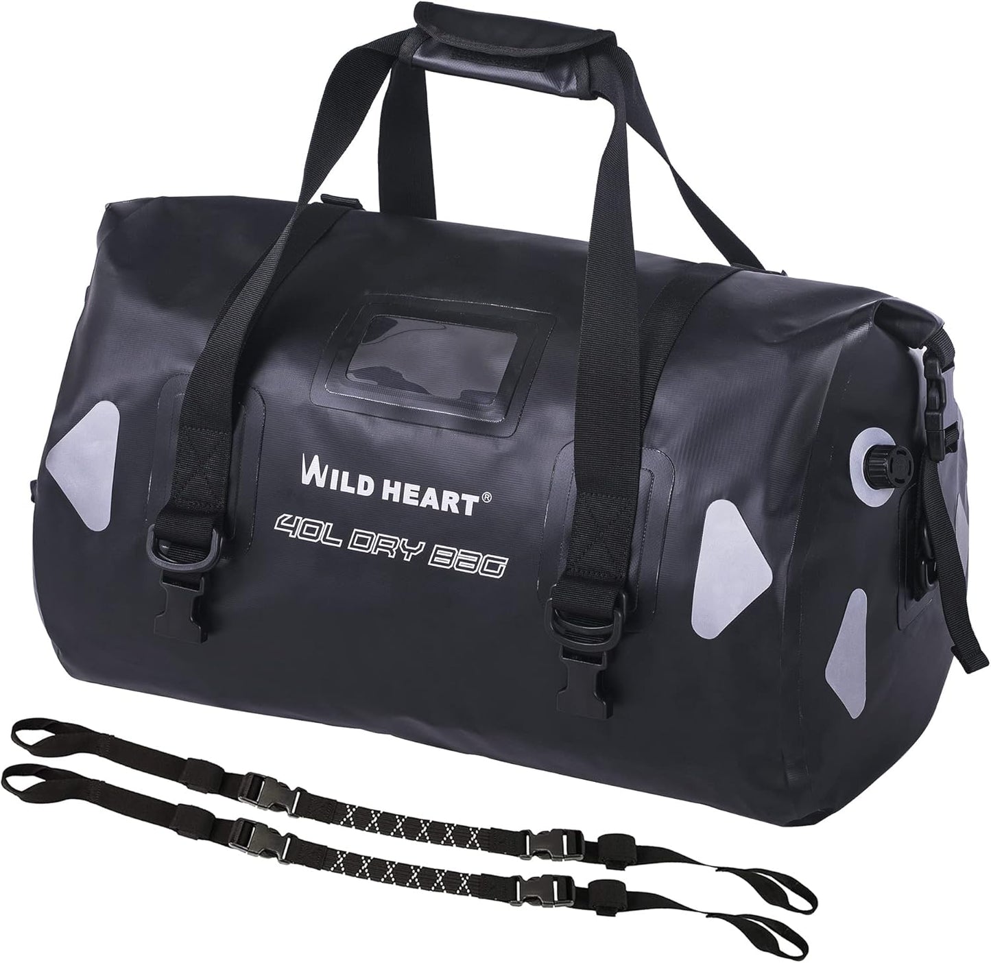 WILD HEART Waterproof Motorcycle Duffel Bag for Outdoor Adventures
