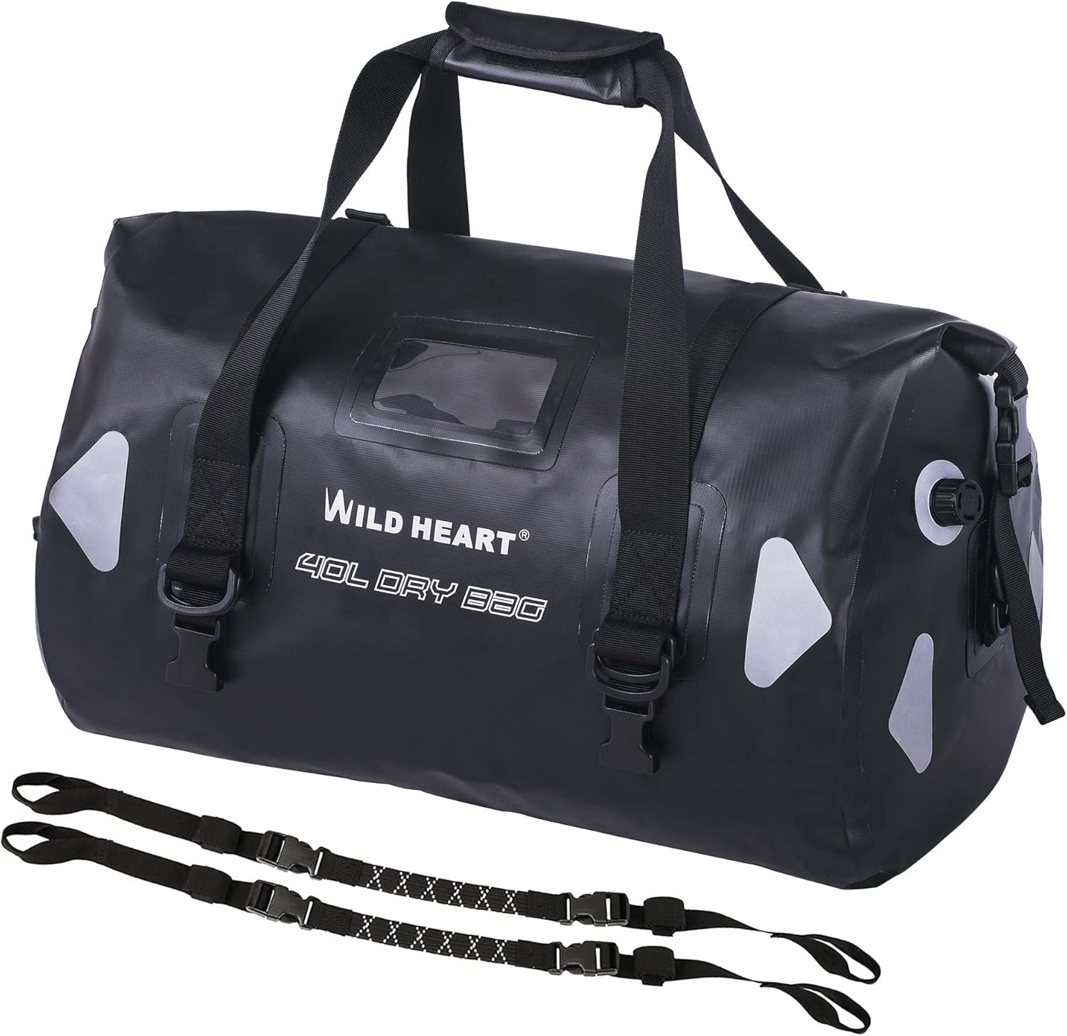 WILD HEART Waterproof Motorcycle Duffel Bag for Outdoor Adventures