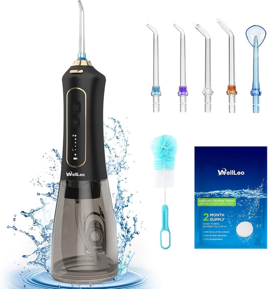 Water Flosser for Teeth with 5 Modes and 300ML Reservoir