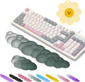Keyboard Wrist Rest Pad Ergonomic Design for Wrist Pain Relief - Cloud